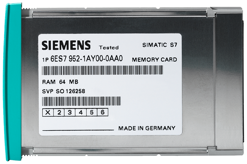 SIMATIC S7-400 Memory card FEPROM, 2 MB