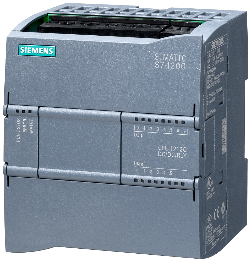 SIMATIC S7-1200 CPU 1212C DC/DC/relay 8DI/6DQ/2AI