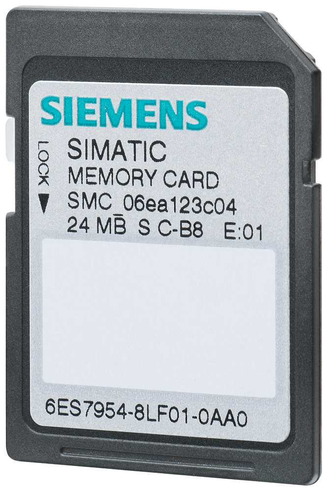 SIMATIC S7 Memory card 24 MB For S7-1x00 CPU