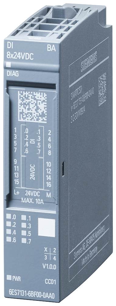 Product image for Siemens 6ES71316BF000AA0 ET 200SP, DI 8