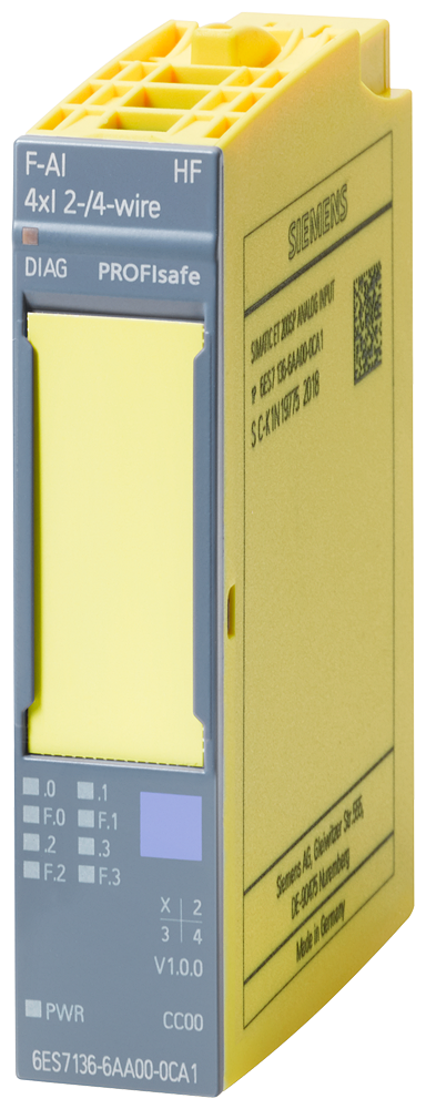 SIPLUS ET 200SP F-AI 4xI 0(4)..20mA 2-/4-wire HF -30 ... +60 °C with conformal coating based on 6ES7136-6AA00-0CA1