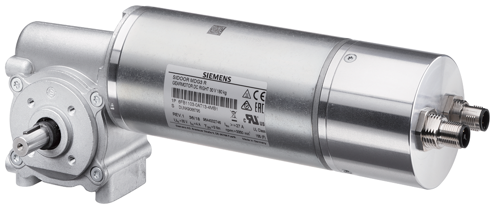 SIDOOR MDG3 R Right gearbox output with groove and feather key For controllers ATD4xxW