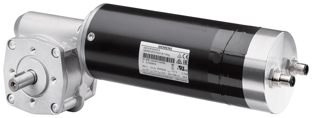 SIDOOR MDG5 R Right gearbox output with groove and feather key For controllers ATD4xxW