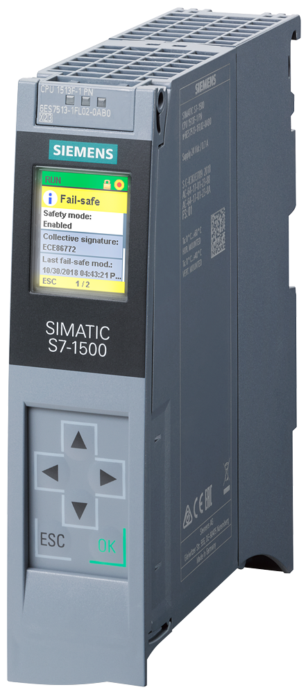 SIPLUS S7-1500 CPU 1513F-1 PN -40 ... +60 °C with conformal coating based on 6ES7513-1FM03-0AB0