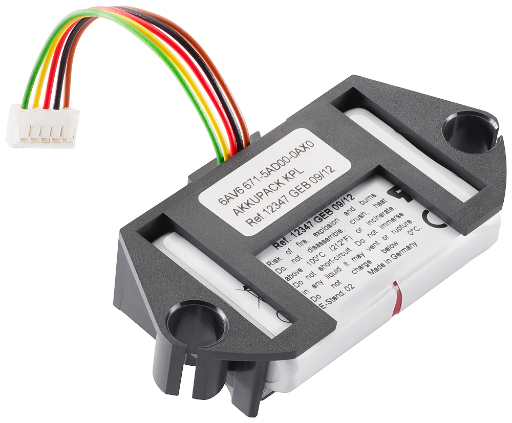 6AV6671-5AD00-0AX0 SIMATIC HMI Rechargeable back-up battery Mobile Panel