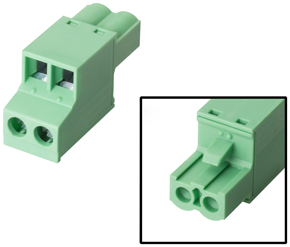 SIMATIC HMI Connector, female, 2-pin, type 1