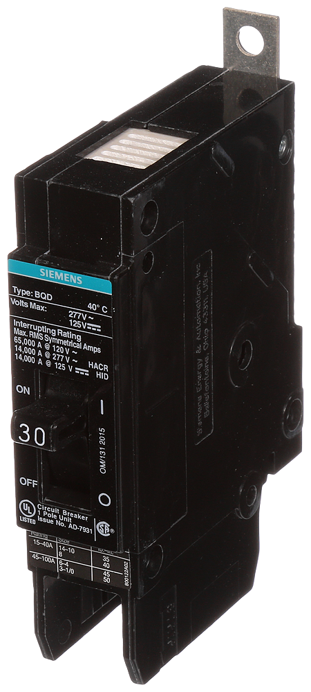 Product image for Siemens Ca BQD130 BQD MCCB,Thermal