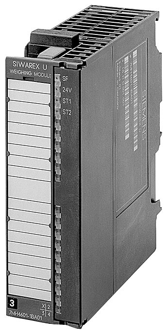 SIMATIC S7-300 and ET 200M, SIWAREX U2, two-channel weighing module for two platform or hopper scales with analog load cells / strain gauges (full ...