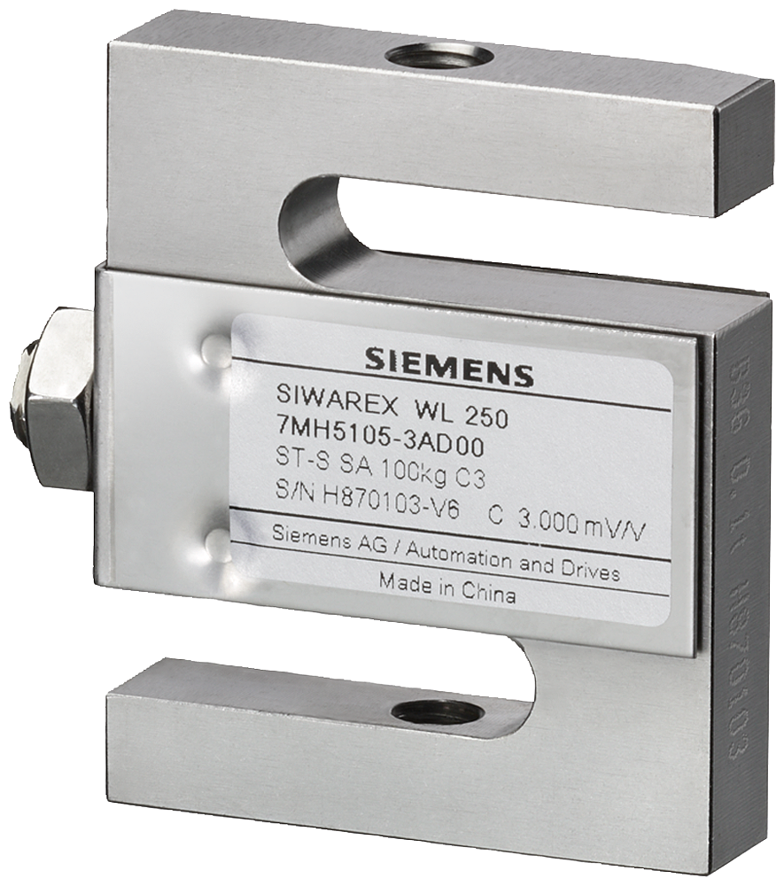 Siwarex WL 250 Load Cell ST-S SA 250kg C3 - Rated Load 250kg =- Accuracy class C3 - 6m Cable length, 4 Conductor =- Material STAINLESS STEEL =- Deg...