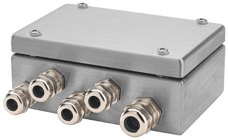 7MH5001-0AA00 Junction box SIWAREX JB; stainless steel housing to connect in parallel up to 4 load c
