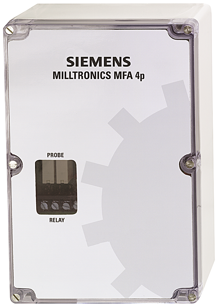 Milltronics MFA 4p Motion failure alarm controller: set-point alarm controller, for use with MSP motion probes.